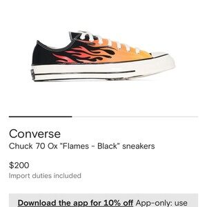 Converse Chuck 70 Flames